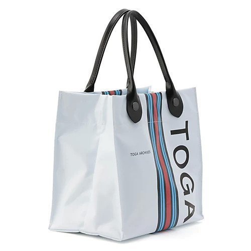 【トーガ/TOGA】のLogo tote bag small 人気、トレンドファッション・服の通販 founy(ファニー) 　ファッション　Fashion　レディースファッション　WOMEN　バッグ　Bag　2025年　2025　2025春夏・S/S　Ss,Spring/Summer,2025　カラフル　Colorful　ストライプ　Stripe　パッチ　Patch　プリント　Print　ポケット　Pocket　other-2|ID: prp329100004436372 ipo3291000000031256012