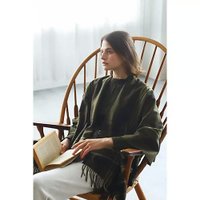 【ヒューマンウーマン/HUMAN WOMAN】のチェック柄ポンチョ 人気、トレンドファッション・服の通販 founy(ファニー) ファッション Fashion レディースファッション WOMEN アウター Coat Outerwear ポンチョ Ponchos チェック Check トレンド Trend フォルム Form ポンチョ Poncho A/W・秋冬 Aw・Autumn/Winter・Fw・Fall-Winter |ID:prp329100004436586