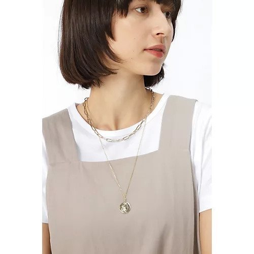 【ヒューマンウーマン/HUMAN WOMAN】のオリジナルコインネックレス インテリア・キッズ・メンズ・レディースファッション・服の通販 founy(ファニー) https://founy.com/ ファッション Fashion レディースファッション WOMEN ジュエリー Jewelry ネックレス Necklaces カットソー Cut And Sew コイン Coin シンプル Simple チェーン Chain ネックレス Necklace バランス Balance モチーフ Motif |ID: prp329100004436695 ipo3291000000030987897