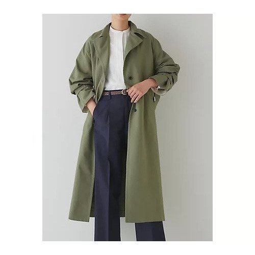 【ヒューマンウーマン/HUMAN WOMAN】のベルト付テーラードコート インテリア・キッズ・メンズ・レディースファッション・服の通販 founy(ファニー) https://founy.com/ ファッション Fashion レディースファッション WOMEN アウター Coat Outerwear コート Coats ベルト Belts おすすめ Recommend サテン Satin シンプル Simple スタンダード Standard トレンチ Trench リネン Linen エレガント 上品 Elegant |ID: prp329100004436999 ipo3291000000030989137
