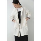 【ヒューマンウーマン/HUMAN WOMAN】のノーカラースプリングコート エクリュ|ID: prp329100004437001 ipo3291000000030989146