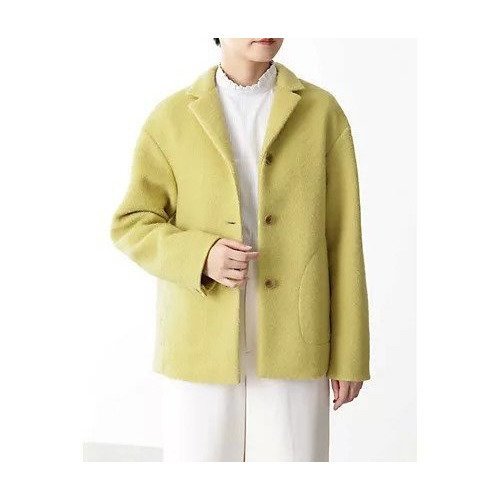 【ヒューマンウーマン/HUMAN WOMAN】の≪Japan couture≫ウールシープパイルジャケット インテリア・キッズ・メンズ・レディースファッション・服の通販 founy(ファニー) https://founy.com/ ファッション Fashion レディースファッション WOMEN アウター Coat Outerwear ジャケット Jackets ショート Short ジャージー Jersey |ID: prp329100004437096 ipo3291000000030989530
