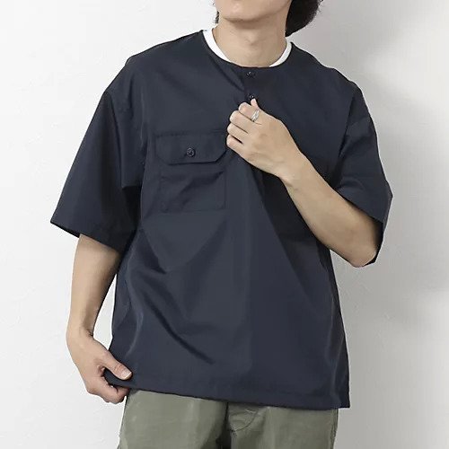 【ノーリーズ グッドマン/NOLLEY'S goodman / MEN】の【TAION/タイオン】ノンダウン ミリタリー ヘンリーネックカットソー 25SS 人気、トレンドファッション・服の通販 founy(ファニー) 　ファッション　Fashion　メンズファッション　MEN　トップス・カットソー　Tops/Tshirt/Men　軽量　Lightweight　ダウン　Down　ドローコード　Draw Cord　フラップ　Flap　フロント　Front　ポケット　Pocket　ミリタリー　Military　リップ　Lip　2025年　2025　2025春夏・S/S　Ss,Spring/Summer,2025　other-2|ID: prp329100004437140 ipo3291000000031718904