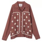 【ノーマリズム テキスタイル/NOMARHYTHM TEXTILE】のBandana Hand Embroidery Shirt Walnut|ID: prp329100004440254 ipo3291000000032617183