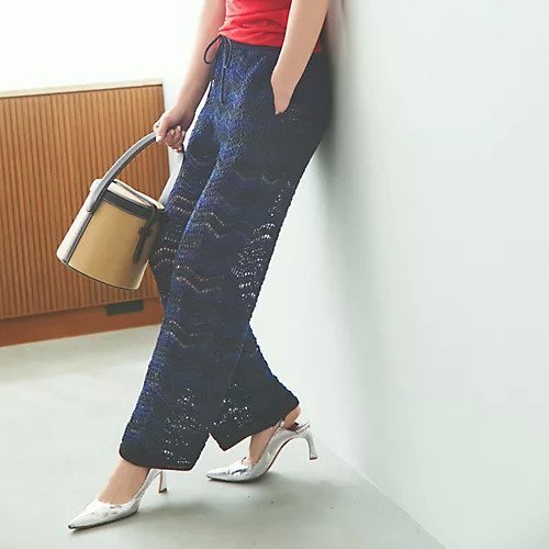 【コーヘン/Coohem】のZIGZAG SUKASHI KNIT P/T 人気、トレンドファッション・服の通販 founy(ファニー) 　ファッション　Fashion　レディースファッション　WOMEN　トップス・カットソー　Tops/Tshirt　ニット　Knit Tops　ドローコード　Draw Cord　ベーシック　Basic　洗える　Washable　other-2|ID: prp329100004440259 ipo3291000000032086967