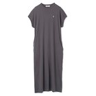 【ジムフレックス/GYMPHLEX】のCREW NECK SLEEVELESS DRESS CHARCOAL(WHITE)|ID:prp329100004440265