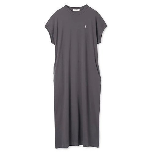 【ジムフレックス/GYMPHLEX】のCREW NECK SLEEVELESS DRESS インテリア・キッズ・メンズ・レディースファッション・服の通販 founy(ファニー) 　ファッション　Fashion　レディースファッション　WOMEN　トップス・カットソー　Tops/Tshirt　ワンピース　Dress　ドレス　Party Dresses　シンプル　Simple　バランス　Balance　洗える　Washable　CHARCOAL(WHITE)|ID: prp329100004440265 ipo3291000000031022668