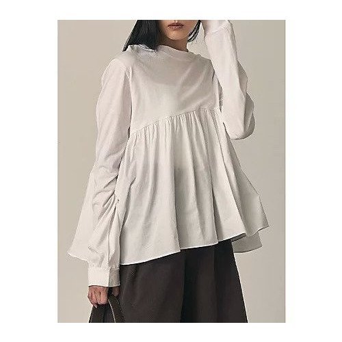 【マージュール/marjour】のOTONA SWITCHING PEPLUM TEE(25SS) インテリア・キッズ・メンズ・レディースファッション・服の通販 founy(ファニー) https://founy.com/ ファッション Fashion レディースファッション WOMEN インナー Inner エアリー Airy ストレッチ Stretch センター Center トレンド Trend ドッキング Docking バランス Balance ベーシック Basic ペプラム Peplum ロング Long ワイド Wide 2024年 2024 2024-2025秋冬・A/W Aw/Autumn/Winter/Fw/Fall/2024-2025 2025年 2025 2025春夏・S/S Ss,Spring/Summer,2025 |ID: prp329100004441240 ipo3291000000031036679