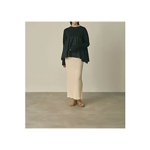 【マージュール/marjour】のOTONA SWITCHING PEPLUM TEE(25SS) 人気、トレンドファッション・服の通販 founy(ファニー) ファッション Fashion レディースファッション Fashion for Women インナー Innerwear エアリー Airy Texture ストレッチ Stretch, Stretchy Fabric センター Center, Center Line トレンド Trend, Trending Now ドッキング Docking, Mixed Material バランス Balance, Style Balance ベーシック Basic, Essential ペプラム Peplum, Flared Hem ロング Long, Long-Length ワイド Wide, Wide Fit 2024年 2024 2024-2025秋冬・A/W Autumn/Winter 2024–25 AW24–25 2025年 2025 2025春夏・S/S Spring/Summer 2025 SS25 other-3|ID: prp329100004441240 ipo3291000000035916677