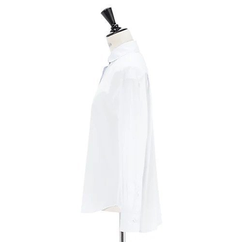 【ベトゥープ/BETOUPE】の【Marisol別注】丸襟タイプライターシャツ 人気、トレンドファッション・服の通販 founy(ファニー) 　ファッション　Fashion　レディースファッション　Fashion for Women　トップス・カットソー　Cut & Sew Tops　シャツ・ブラウス・オフィスカジュアル　Elegant Blouses & Button-Ups　おすすめ　Recommended / Our Picks　カフス　Cuff Design　タイプライター　Typewriter Fabric, Crisp Cotton　デニム　Denim, Jeans Material　フェミニン　Feminine, Girly　マニッシュ　Mannish, Boyish　ラウンド　Round, Round Neck　別注　Limited Edition, Custom Order　洗える　Machine Washable　other-2|ID: prp329100004441241 ipo3291000000032685956