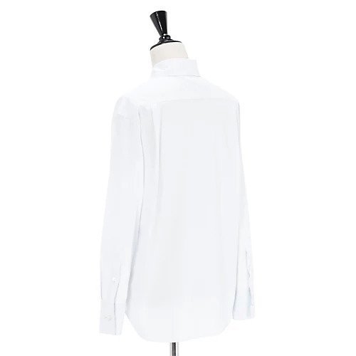 【ベトゥープ/BETOUPE】の【Marisol別注】丸襟タイプライターシャツ 人気、トレンドファッション・服の通販 founy(ファニー) 　ファッション　Fashion　レディースファッション　Fashion for Women　トップス・カットソー　Cut & Sew Tops　シャツ・ブラウス・オフィスカジュアル　Elegant Blouses & Button-Ups　おすすめ　Recommended / Our Picks　カフス　Cuff Design　タイプライター　Typewriter Fabric, Crisp Cotton　デニム　Denim, Jeans Material　フェミニン　Feminine, Girly　マニッシュ　Mannish, Boyish　ラウンド　Round, Round Neck　別注　Limited Edition, Custom Order　洗える　Machine Washable　other-3|ID: prp329100004441241 ipo3291000000032685958