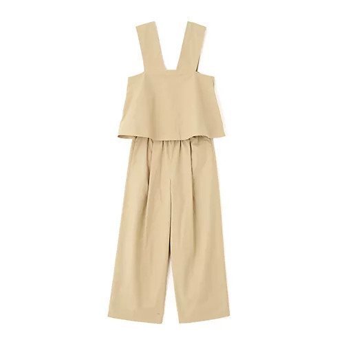 【ヒューマンウーマン/HUMAN WOMAN】のコットンナイロンソフトツイルセットアップ 人気、トレンドファッション・服の通販 founy(ファニー) 　ファッション　Fashion　レディースファッション　Fashion for Women　セットアップ　Matching Sets　おすすめ　Recommended / Our Picks　インナー　Innerwear　キャミソール　Camisole, Spaghetti Strap Top　スタンダード　Standard, Basic　バランス　Balance, Style Balance　ミックス　Mix, Mixed Style　ワイド　Wide, Wide Fit　other-2|ID: prp329100004441242 ipo3291000000034198568