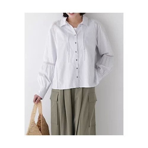 【ヒューマンウーマン/HUMAN WOMAN】のコットンサテンインドスキッパーブラウス インテリア・キッズ・メンズ・レディースファッション・服の通販 founy(ファニー) https://founy.com/ ファッション Fashion レディースファッション WOMEN トップス・カットソー Tops/Tshirt シャツ/ブラウス Shirts/Blouses おすすめ Recommend インド India サテン Satin スキッパー Skipper スタンダード Standard デニム Denim ボトム Bottom エレガント 上品 Elegant |ID: prp329100004441243 ipo3291000000031036695