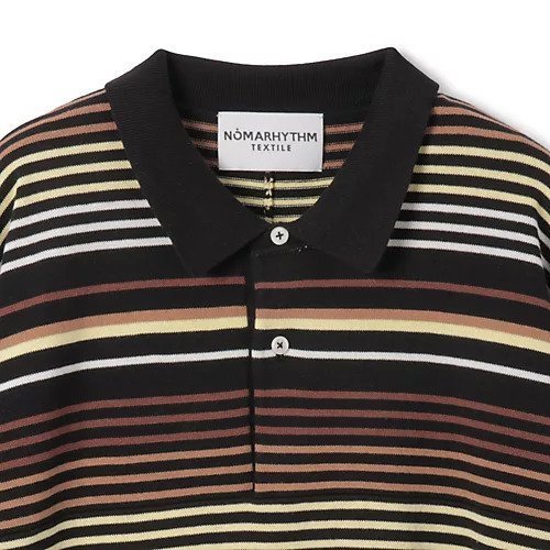 【ノーマリズム テキスタイル/NOMARHYTHM TEXTILE】のGradation Stripe Polo 人気、トレンドファッション・服の通販 founy(ファニー) 　ファッション　Fashion　レディースファッション　WOMEN　グラデーション　Gradation　ストライプ　Stripe　other-3|ID: prp329100004441244 ipo3291000000031255524
