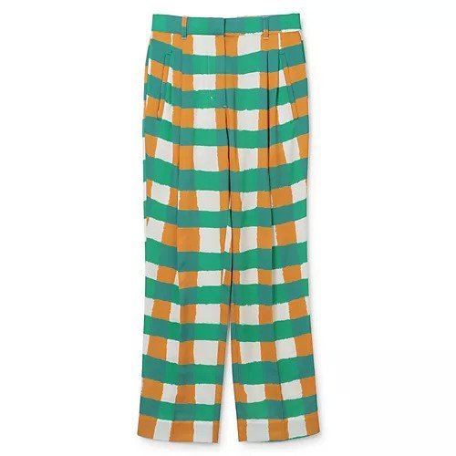 【スリーワン フィリップリム/3.1 Phillip Lim】のPRINTED SATIN STRAIGHT LEG TROUSER インテリア・キッズ・メンズ・レディースファッション・服の通販 founy(ファニー) https://founy.com/ ファッション Fashion レディースファッション WOMEN 2022年 2022 2022 春夏 S/S Ss,Spring/Summer,2022 サテン Satin チェック Check ビビッド Vivid フロント Front |ID: prp329100004442715 ipo3291000000031805429