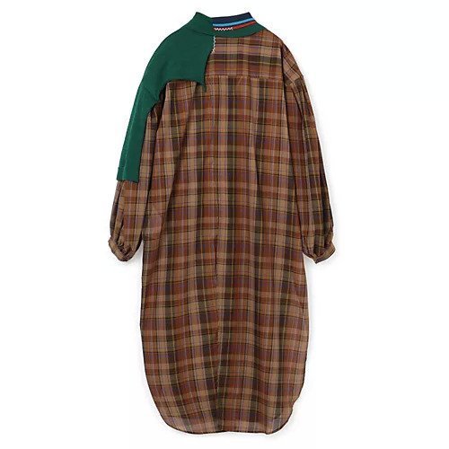 【カラー/kolor】のOP 人気、トレンドファッション・服の通販 founy(ファニー) 　ファッション　Fashion　レディースファッション　WOMEN　ワンピース　Dress　2022年　2022　2022 春夏 S/S　Ss,Spring/Summer,2022　スリット　Slit　チェック　Check　ポロシャツ　Polo Shirt　other-2|ID: prp329100004442760 ipo3291000000031715626