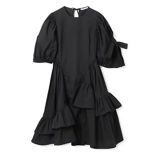 【セシリー バンセン/CECILIE BAHNSEN】のDANITA DRESS COTTON インテリア・キッズ・メンズ・レディースファッション・服の通販 founy(ファニー) https://founy.com/ ファッション Fashion レディースファッション WOMEN ワンピース Dress ドレス Party Dresses 2023年 2023 2023春夏・S/S Ss,Spring/Summer,2023 アシンメトリー Asymmetry ガーリー Girly ギャザー Gather ドレス Dress バルーン Balloon フレア Flare リボン Ribbon 洗える Washable |ID: prp329100004442826 ipo3291000000031806626
