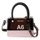 【ナナナナ/NaNa-NaNa】のPVC OPAQUE A6 BAG BLACK× LIGHT PINK|ID: prp329100004442891 ipo3291000000031807670