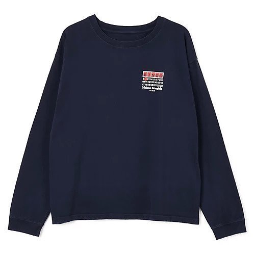 【メゾン マルジェラ/MAISON MARGIELA】のT-SHIRT インテリア・キッズ・メンズ・レディースファッション・服の通販 founy(ファニー) 　ファッション　Fashion　レディースファッション　Fashion for Women　トップス・カットソー　Cut & Sew Tops　シャツ・ブラウス・オフィスカジュアル　Elegant Blouses & Button-Ups　ロングTシャツ・Tシャツ　Longline T-Shirts & Tees　2025年　2025　2025-2026秋冬・A/W　Autumn/Winter 2025–26 AW25–26　クラッシュ　Distressed, Crashed Style　グラフィック　Graphic, Graphic Design　シンプル　Simple, Minimal　ロング　Long, Long-Length　洗える　Machine Washable　Cobalt Blue|ID: prp329100004444829 ipo3291000000036042395
