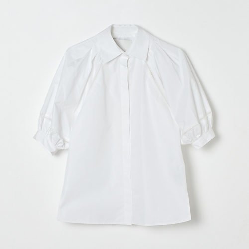 【スリーワン フィリップリム/3.1 Phillip Lim】のLANTERN SLV SHIRT W LATTICE TRIM インテリア・キッズ・メンズ・レディースファッション・服の通販 founy(ファニー) https://founy.com/ ファッション Fashion レディースファッション WOMEN トップス・カットソー Tops/Tshirt シャツ/ブラウス Shirts/Blouses |ID: prp329100004444844 ipo3291000000031820926