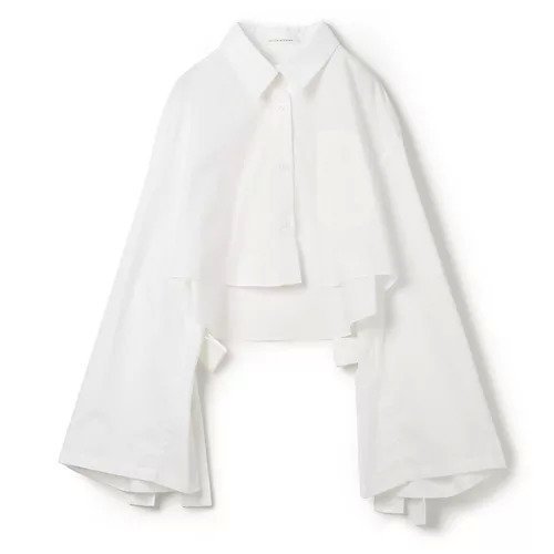 【セシリー バンセン/CECILIE BAHNSEN】のVINH SHIRT COTTON インテリア・キッズ・メンズ・レディースファッション・服の通販 founy(ファニー) https://founy.com/ ファッション Fashion レディースファッション WOMEN トップス・カットソー Tops/Tshirt シャツ/ブラウス Shirts/Blouses コンパクト Compact スリーブ Sleeve ポケット Pocket リボン Ribbon 洗える Washable |ID: prp329100004444870 ipo3291000000031821557