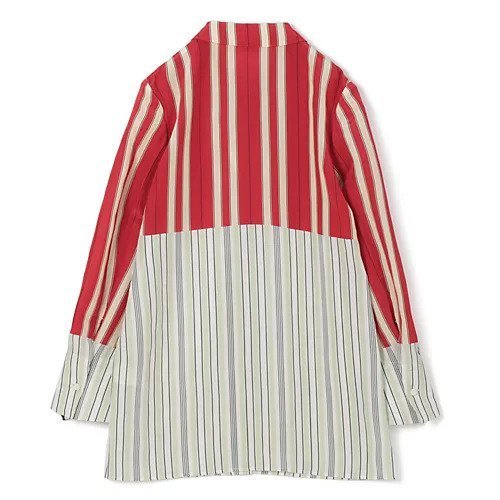 【テルマ/TELMA】のWASHI Striped Tailored Shirt 人気、トレンドファッション・服の通販 founy(ファニー) 　ファッション　Fashion　レディースファッション　WOMEN　トップス・カットソー　Tops/Tshirt　シャツ/ブラウス　Shirts/Blouses　2024年　2024　2024春夏・S/S　Ss,Spring/Summer,2024　キュプラ　Cupra　ストライプ　Stripe　チェック　Check　チュニック　Tunic　ロング　Long　ワイド　Wide　今季　This Season　長袖　Long Sleeve　other-2|ID: prp329100004444876 ipo3291000000031252807
