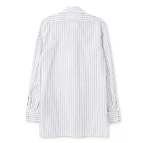 【メゾン マルジェラ/MAISON MARGIELA】のLong-sleeved Shirt 人気、トレンドファッション・服の通販 founy(ファニー) 　ファッション　Fashion　レディースファッション　WOMEN　トップス・カットソー　Tops/Tshirt　シャツ/ブラウス　Shirts/Blouses　2025年　2025　2025春夏・S/S　Ss,Spring/Summer,2025　シンプル　Simple　ストライプ　Stripe　デニム　Denim　マニッシュ　Mannish　今季　This Season　洗える　Washable　other-2|ID: prp329100004444878 ipo3291000000031252787