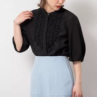 【ノーリーズ/NOLLEY'S】の前フリルブラウス 人気、トレンドファッション・服の通販 founy(ファニー) ファッション Fashion レディースファッション WOMEN トップス・カットソー Tops/Tshirt シャツ/ブラウス Shirts/Blouses 2025年 2025 2025春夏・S/S Ss,Spring/Summer,2025 ジャケット Jacket ジョーゼット Georgette フリル Frills 夏 Summer 春 Spring |ID:prp329100004444880