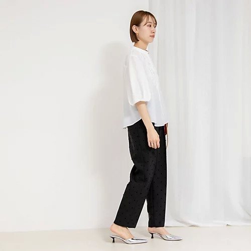【ノーリーズ/NOLLEY'S】の前フリルブラウス 人気、トレンドファッション・服の通販 founy(ファニー) 　ファッション　Fashion　レディースファッション　WOMEN　トップス・カットソー　Tops/Tshirt　シャツ/ブラウス　Shirts/Blouses　2025年　2025　2025春夏・S/S　Ss,Spring/Summer,2025　ジャケット　Jacket　ジョーゼット　Georgette　フリル　Frills　夏　Summer　春　Spring　other-3|ID: prp329100004444880 ipo3291000000032321679