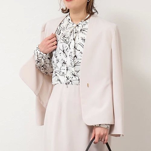 【ノーリーズソフィー/NOLLEY'S sophi】のジョーゼットリボンブラウス インテリア・キッズ・メンズ・レディースファッション・服の通販 founy(ファニー) 　ファッション　Fashion　レディースファッション　WOMEN　トップス・カットソー　Tops/Tshirt　シャツ/ブラウス　Shirts/Blouses　2025年　2025　2025春夏・S/S　Ss,Spring/Summer,2025　おすすめ　Recommend　インナー　Inner　ジャケット　Jacket　リボン　Ribbon　ビジネス 仕事 通勤　Business　ホワイト系その他2|ID: prp329100004444882 ipo3291000000031821796