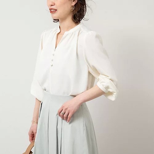 【ノーリーズソフィー/NOLLEY'S sophi】のジョーゼットリボンブラウス 人気、トレンドファッション・服の通販 founy(ファニー) 　ファッション　Fashion　レディースファッション　WOMEN　トップス・カットソー　Tops/Tshirt　シャツ/ブラウス　Shirts/Blouses　2025年　2025　2025春夏・S/S　Ss,Spring/Summer,2025　おすすめ　Recommend　インナー　Inner　ジャケット　Jacket　リボン　Ribbon　ビジネス 仕事 通勤　Business　other-3|ID: prp329100004444882 ipo3291000000031821799