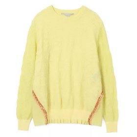 【ステラ マッカートニー/STELLA McCARTNEY】のTight Mix Jumper 人気、トレンドファッション・服の通販 founy(ファニー) ファッション Fashion レディースファッション WOMEN 2022年 2022 2022 春夏 S/S Ss,Spring/Summer,2022 フリル Frills ルーズ Loose |ID:prp329100004444906