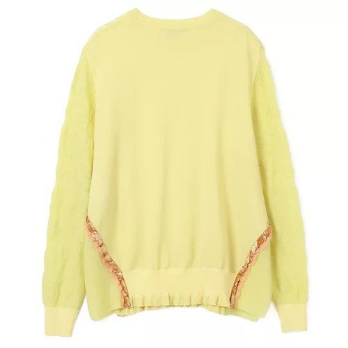 【ステラ マッカートニー/STELLA McCARTNEY】のTight Mix Jumper 人気、トレンドファッション・服の通販 founy(ファニー) 　ファッション　Fashion　レディースファッション　Fashion for Women　2022年　2022　2022 春夏 S/S　Spring/Summer 2022 SS22　フリル　Frill, Ruffle　ルーズ　Loose, Oversized　other-2|ID: prp329100004444906 ipo3291000000032617345