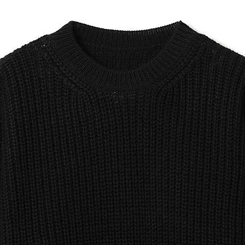 【エムエム6 メゾン マルタン マルジェラ/MM6 Maison Martin Margiela】のCrewneck 人気、トレンドファッション・服の通販 founy(ファニー) 　ファッション　Fashion　レディースファッション　Ladies' Fashion Online　2023年　2023　2023-2024秋冬・A/W　Aw/Autumn/Winter//Fw/Fall-Winter/2023-2024　クラッシュ　Crash　ドッキング　Docking　畦　Ridge　other-3|ID: prp329100004444915 ipo3291000000032164651