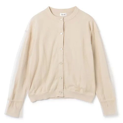 【チカ キサダ/CHIKA KISADA】のカーディガン 人気、トレンドファッション・服の通販 founy(ファニー) 　ファッション　Fashion　レディースファッション　WOMEN　トップス・カットソー　Tops/Tshirt　カーディガン　Cardigans　2024年　2024　2024春夏・S/S　Ss,Spring/Summer,2024　カーディガン　Cardigan　チュール　Tulle　定番　Standard　 other-1|ID: prp329100004444928 ipo3291000000031822112