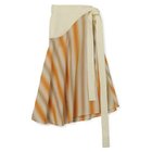 【ウェールズ ボナー/WALES BONNER】のSUNRISE WRAP SKIRT ORANGE MULTI|ID: prp329100004444943 ipo3291000000031822408