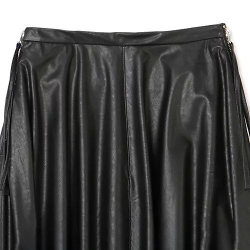 【エムエム6 メゾン マルタン マルジェラ/MM6 Maison Martin Margiela】のECO LEATHER SKIRT 人気、トレンドファッション・服の通販 founy(ファニー) 　ファッション　Fashion　レディースファッション　WOMEN　スカート　Skirt　ジップ　Zip　フェミニン　Feminine　フレア　Flare　ロング　Long　洗える　Washable　other-3|ID: prp329100004444948 ipo3291000000032164867
