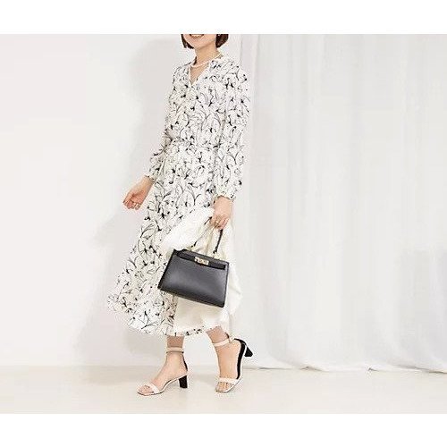 【ノーリーズソフィー/NOLLEY'S sophi】のウォッシャブルジョーゼットフレアワンピース 人気、トレンドファッション・服の通販 founy(ファニー) 　ファッション　Fashion　レディースファッション　WOMEN　ワンピース　Dress　2025年　2025　2025春夏・S/S　Ss,Spring/Summer,2025　おすすめ　Recommend　ジャケット　Jacket　ペチコート　Petticoat　エレガント 上品　Elegant　ビジネス 仕事 通勤　Business　other-3|ID: prp329100004445002 ipo3291000000031713129