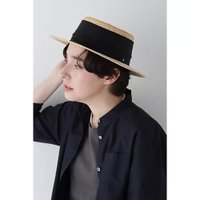 【ヒューマンウーマン/HUMAN WOMAN】のストローハット 人気、トレンドファッション・服の通販 founy(ファニー) ファッション Fashion レディースファッション WOMEN クラウン Crown フラット Flat リボン Ribbon |ID:prp329100004445008