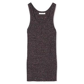【カナコ サカイ/KANAKO SAKAI】 GLITTER RIBBED KNIT TANK TOP人気、トレンドファッション・服の通販 founy(ファニー) ファッション Fashion レディースファッション Fashion for Women トップス・カットソー Cut & Sew Tops ニット Knit Tops & Sweaters 2025年 2025 2025春夏・S/S Spring/Summer 2025 SS25 グリッター Glitter, Sparkle タンク Tank Top, Sleeveless Top チェック Check, Plaid, Tartan ロング Long, Long-Length 半袖 Short Sleeve, Half Sleeve 洗える Machine Washable |ID:prp329100004446249
