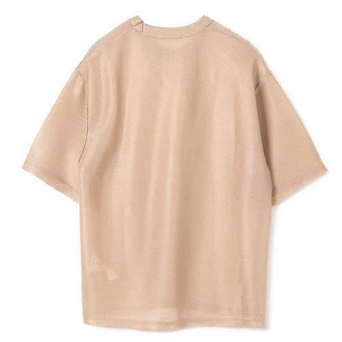 【カナコ サカイ/KANAKO SAKAI】のGLITTER T-SHIRT 人気、トレンドファッション・服の通販 founy(ファニー) 　ファッション　Fashion　レディースファッション　WOMEN　トップス・カットソー　Tops/Tshirt　シャツ/ブラウス　Shirts/Blouses　ロング / Tシャツ　T-Shirts　2025年　2025　2025春夏・S/S　Ss,Spring/Summer,2025　シルク　Silk　フェミニン　Feminine　洗える　Washable　ビジネス 仕事 通勤　Business　other-2|ID: prp329100004446251 ipo3291000000031254655