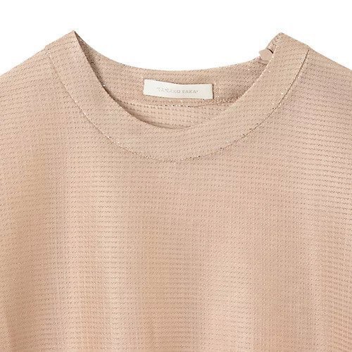 【カナコ サカイ/KANAKO SAKAI】のGLITTER T-SHIRT 人気、トレンドファッション・服の通販 founy(ファニー) 　ファッション　Fashion　レディースファッション　Fashion for Women　トップス・カットソー　Cut & Sew Tops　シャツ・ブラウス・オフィスカジュアル　Elegant Blouses & Button-Ups　ロングTシャツ・Tシャツ　Longline T-Shirts & Tees　2025年　2025　2025春夏・S/S　Spring/Summer 2025 SS25　シルク　Silk, 100% Silk　フェミニン　Feminine, Girly　洗える　Machine Washable　ビジネス 仕事 通勤　Business / Work / Commuting　other-3|ID: prp329100004446251 ipo3291000000035716274