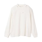 【カナコ サカイ/KANAKO SAKAI】のSHOULDER PADS RIPPED LS T-SHIRT WHITE|ID:prp329100004446256