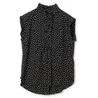【ペールジュート/Pale Jute】のpolka dot band sleeve blouse black&#215;white|ID: prp329100004446257 ipo3291000000031078002