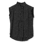 【ペールジュート/Pale Jute】のpolka dot band sleeve blouse black×white|ID: prp329100004446257 ipo3291000000036280837