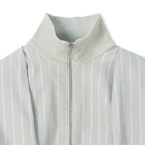 【カナコ サカイ/KANAKO SAKAI】のSTRIPED COTTON ZIP-UP SHIRT 人気、トレンドファッション・服の通販 founy(ファニー) 　ファッション　Fashion　レディースファッション　Fashion for Women　トップス・カットソー　Cut & Sew Tops　シャツ・ブラウス・オフィスカジュアル　Elegant Blouses & Button-Ups　2025年　2025　2025春夏・S/S　Spring/Summer 2025 SS25　ギャザー　Gathered, Ruffled　コンパクト　Compact, Small Size　スタイリッシュ　Stylish, Fashionable　ストライプ　Stripe, Striped Pattern　フェミニン　Feminine, Girly　ブルゾン　Blouson, Bomber Jacket　洗える　Machine Washable　other-3|ID: prp329100004446259 ipo3291000000035315937