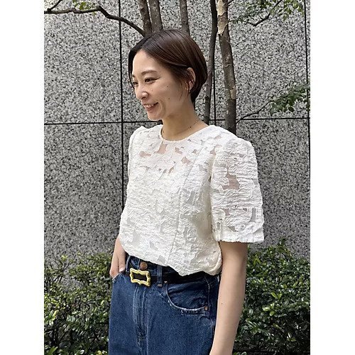 【バウムウンドヘルガーデン/BAUM UND PFERDGARTEN】のレースブラウス 人気、トレンドファッション・服の通販 founy(ファニー) 　ファッション　Fashion　レディースファッション　Fashion for Women　トップス・カットソー　Cut & Sew Tops　シャツ・ブラウス・オフィスカジュアル　Elegant Blouses & Button-Ups　ギャザー　Gathered, Ruffled　クラシカル　Classical, Vintage-Inspired　セットアップ　Set-Up, Coordinated Outfit　レース　Lace, Lace Fabric　洗える　Machine Washable　other-3|ID: prp329100004446262 ipo3291000000036037380