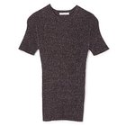 【カナコ サカイ/KANAKO SAKAI】のGLITTER RIBBED KNIT T-SHIRT NAVY|ID: prp329100004446263 ipo3291000000035916037