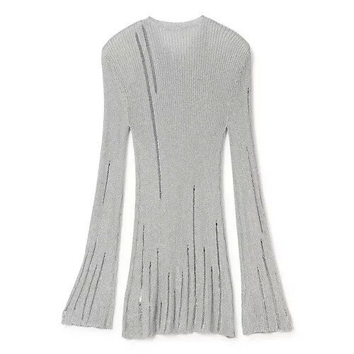 【カナコ サカイ/KANAKO SAKAI】のMETALLIC CARDIGAN 人気、トレンドファッション・服の通販 founy(ファニー) 　ファッション　Fashion　レディースファッション　WOMEN　トップス・カットソー　Tops/Tshirt　カーディガン　Cardigans　2025年　2025　2025春夏・S/S　Ss,Spring/Summer,2025　カーディガン　Cardigan　クール　Cool　ダメージ　Damage　チュニック　Tunic　メタル　Metal　ロング　Long　洗える　Washable　other-2|ID: prp329100004446264 ipo3291000000031254700