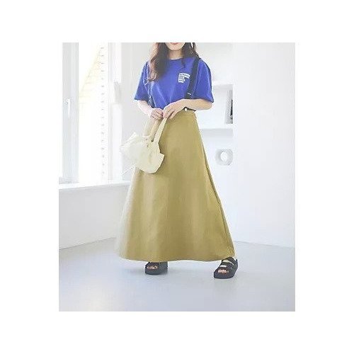 【トゥエルブクローゼット/12closet】の【石上美津江さんコラボ】【洗える】サスペンダー付きスカート 人気、トレンドファッション・服の通販 founy(ファニー) 　ファッション　Fashion　レディースファッション　WOMEN　スカート　Skirt　コラボ　Collaboration　サスペンダー　Suspenders　ツイル　Twill　パイピング　Piping　フラット　Flat　ポケット　Pocket　洗える　Washable　other-2|ID: prp329100004446268 ipo3291000000031254712